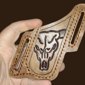 Tooled Knife Sheath