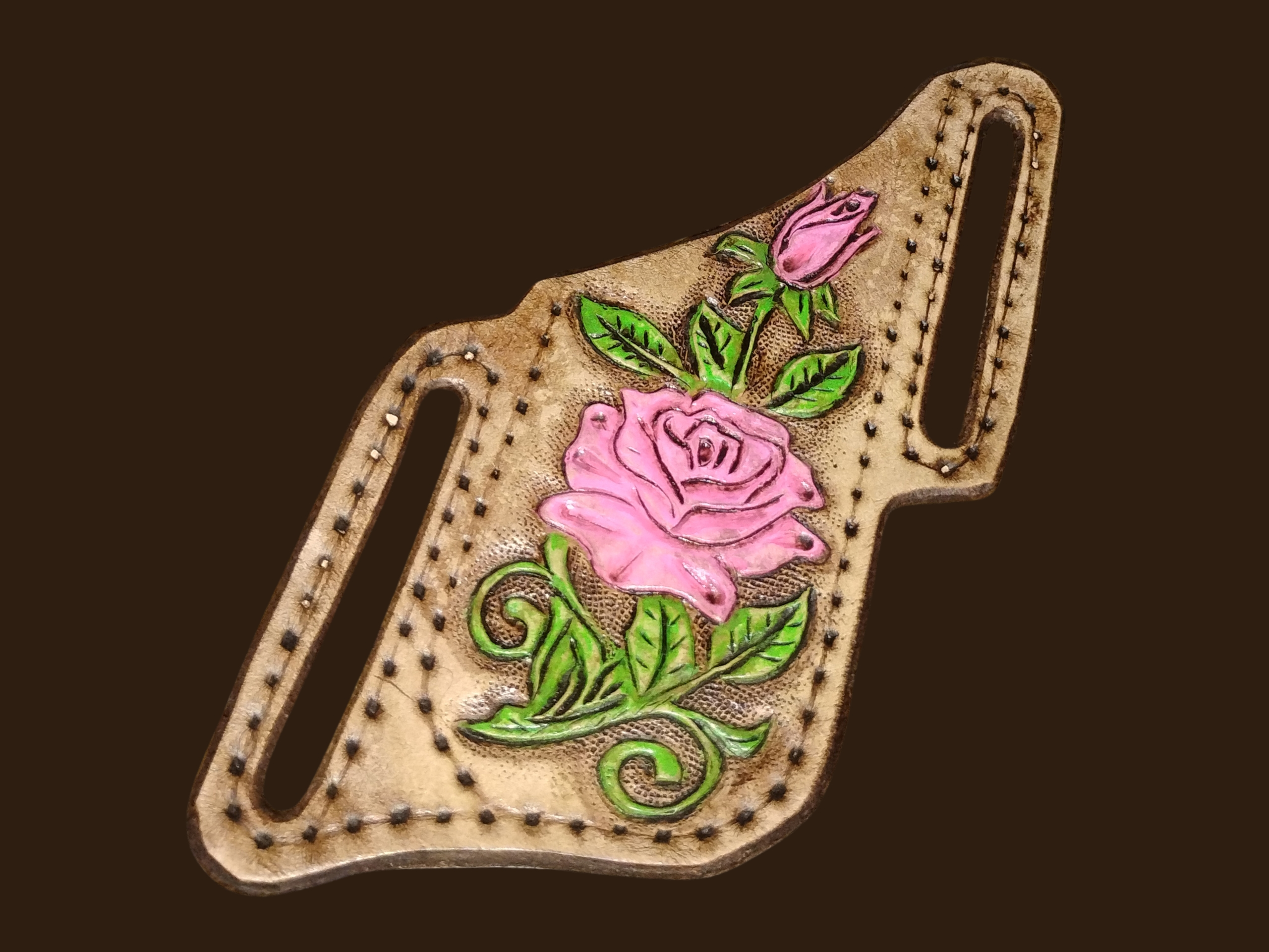 Tooled Knife Sheath