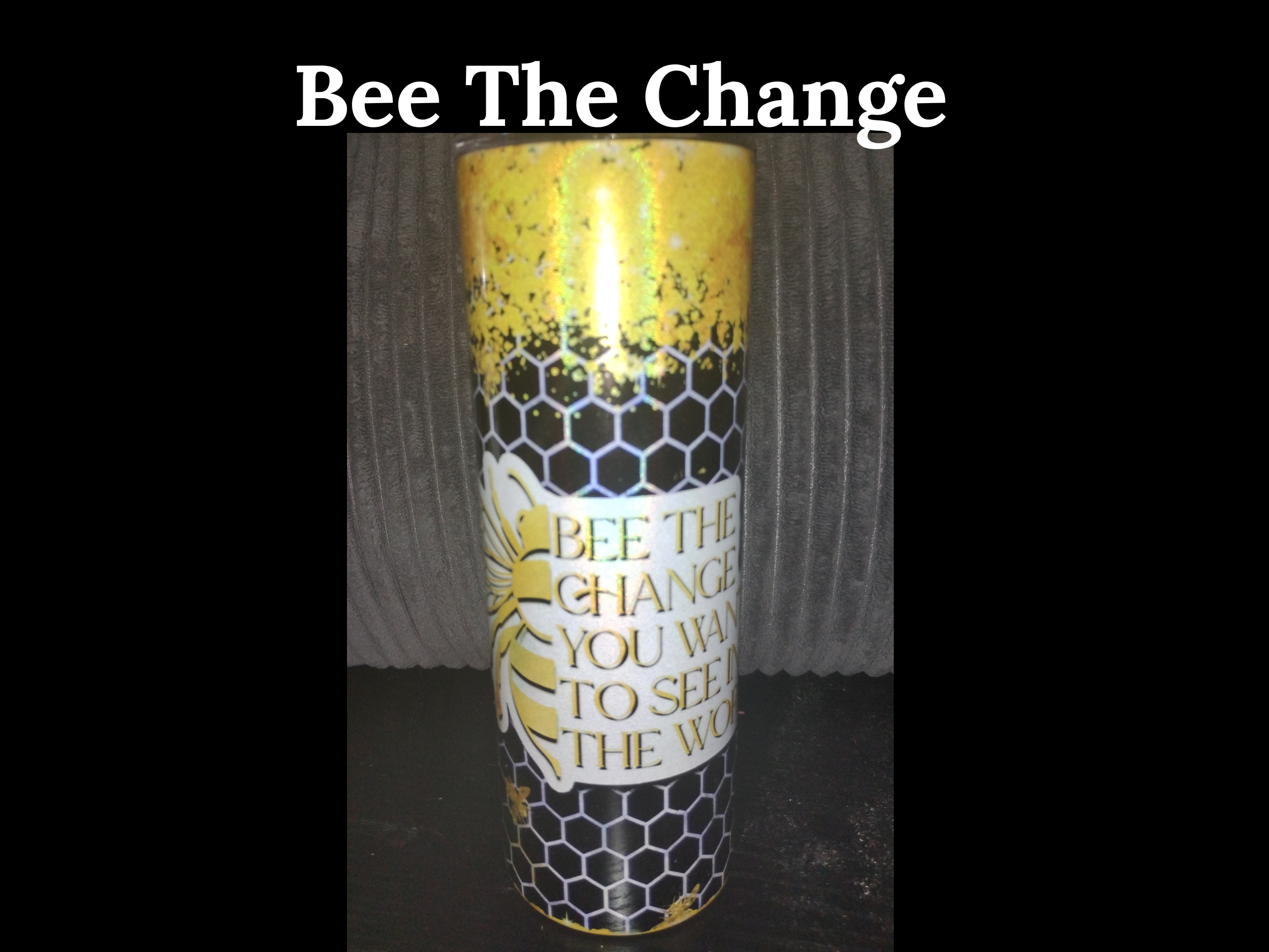 20oz Glitter Tumblers